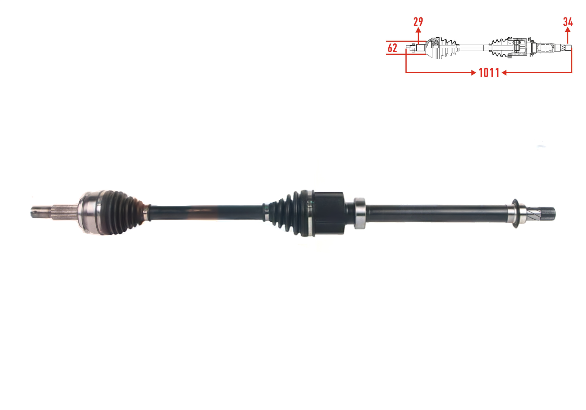 Sağ Ön Aks Otomatik DC4 Vites | Renault Kadjar 1.5 Dci K9K(2013-2020)