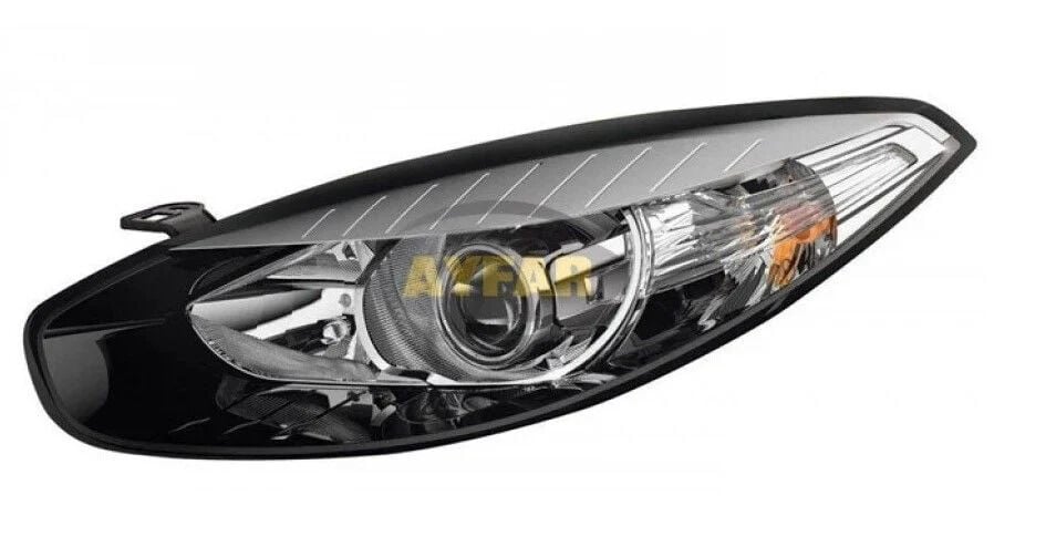 Sol Far Lambası Mercekli Komple (Siyah) | Renault Fluence (2013-2016)