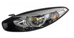 Sol Far Lambası Mercekli Komple (Siyah) | Renault Fluence (2013-2016)