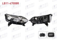 Sağ Ön Far Lambası Led'li | Dacia Sandero 3, Jogger (2020-)