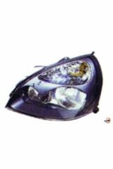 Ön Far Elektrıklı Siyah Sol | Renault Clio (2001-05)