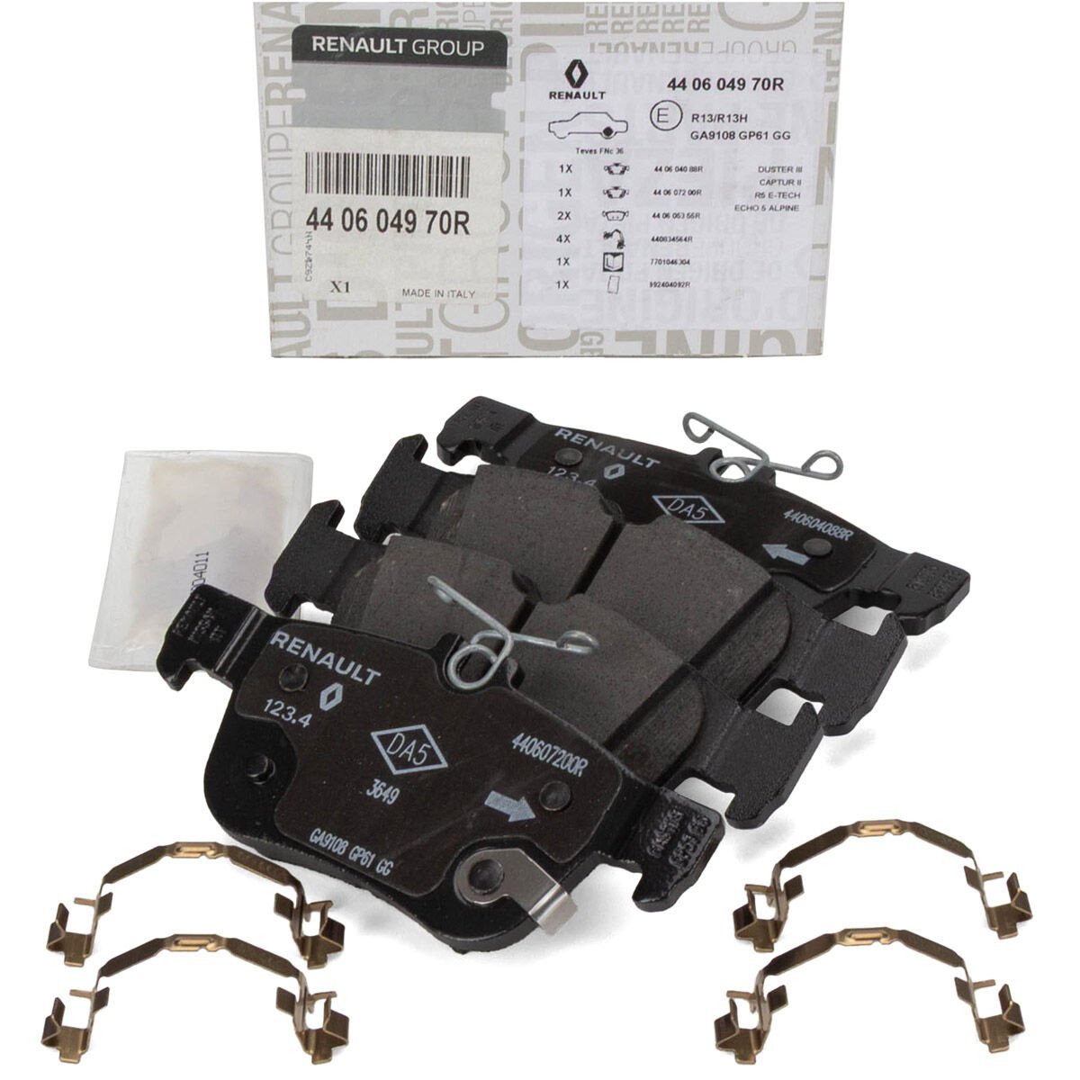 Arka Fren Balatası Takımı | Renault Duster 3 (2024-)