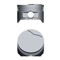 Motor Piston Segman'lı 0.50 (ADET) 1 ve 2 Silindir | Renault Clio 2, Megane 1, Scenic 1, R19 1.6 8V K7M