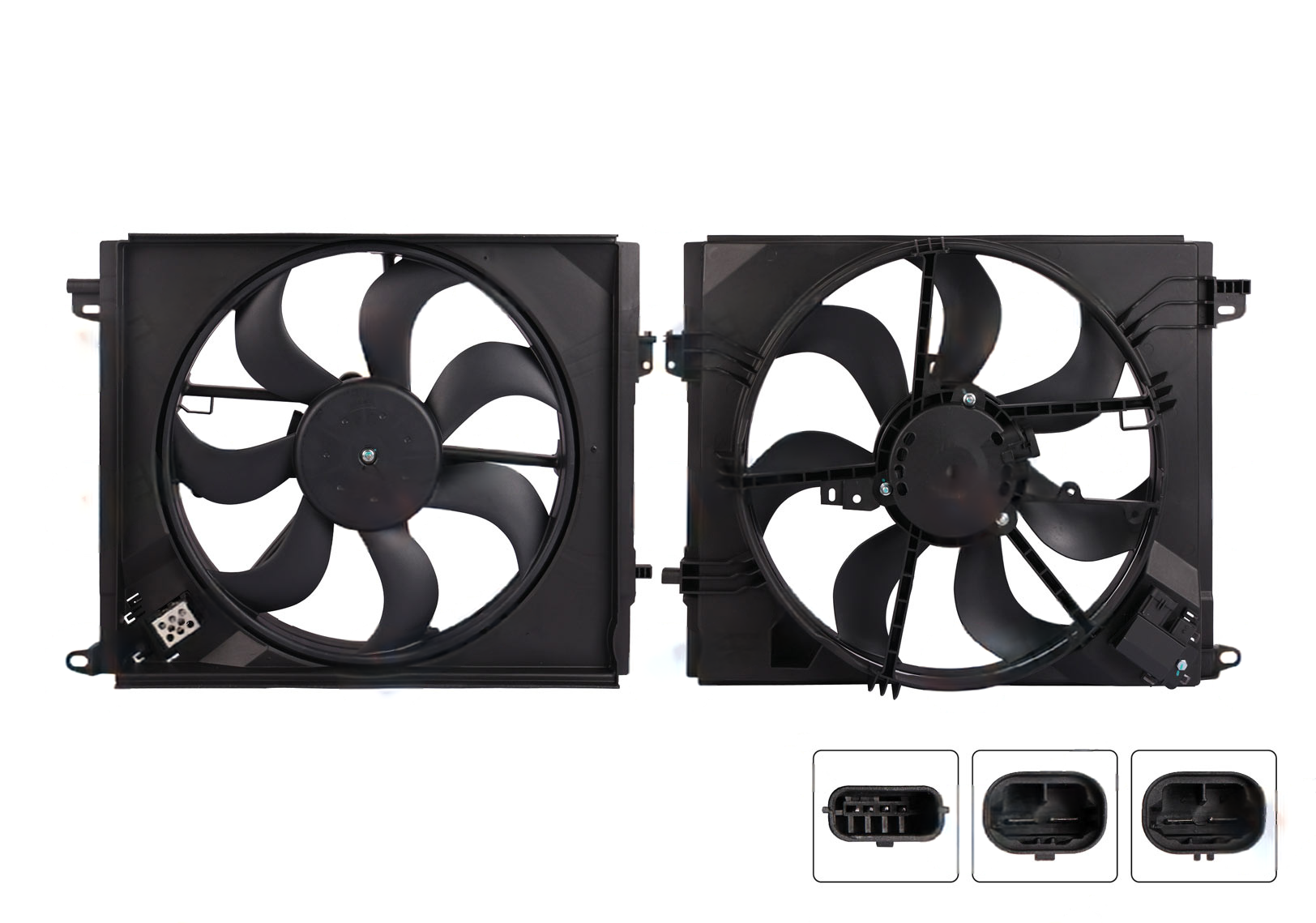 Fan Motoru + Fan Şasesi + Fan Pervanesi | Renault Megane 4, Talisman