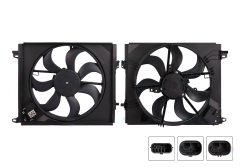 Fan Motoru + Fan Şasesi + Fan Pervanesi | Renault Megane 4, Talisman