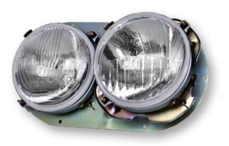 Sol Çiftli Far Lambası Komple | Renault R12 Toros